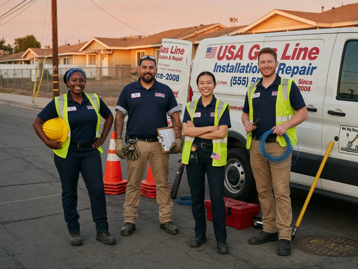 Gas Line Installation company in Clarkrange, TN